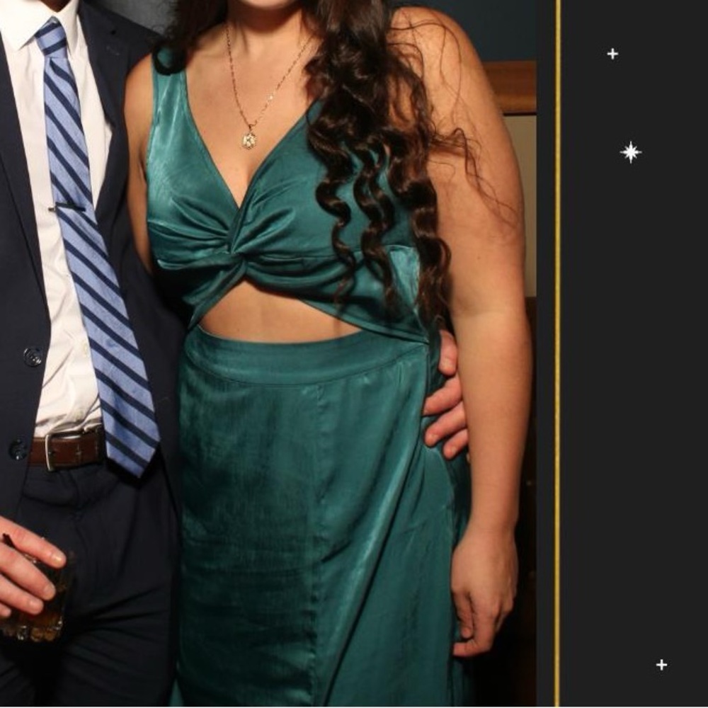 Kittenish Green Ruched Pleated Sundress